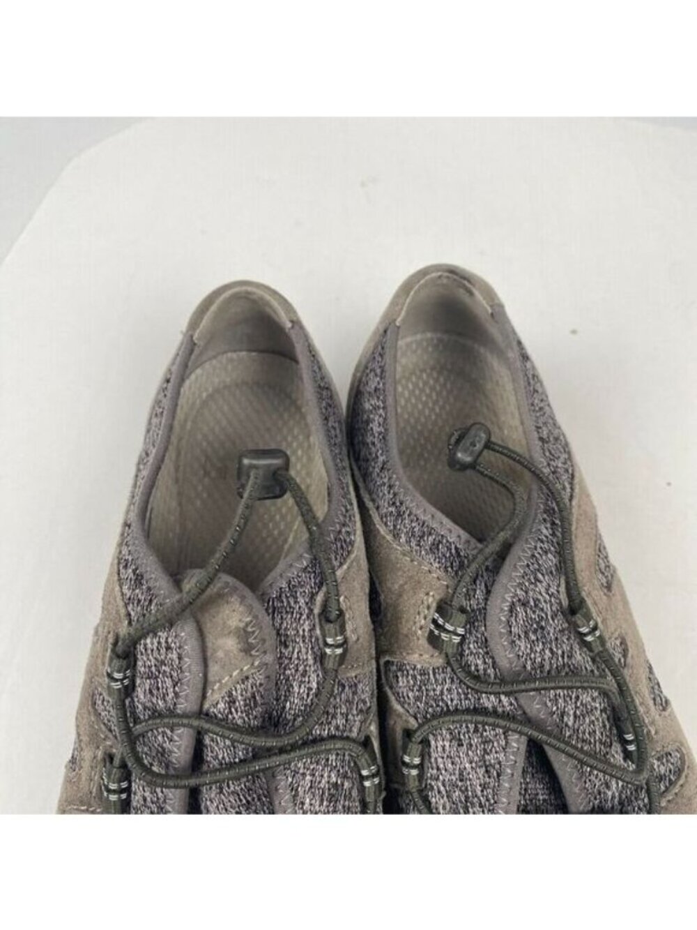 Dansko Women's Holland Suede Bungee Charcoal Grey Shoes, Size 39 US Size 8-8.5 - Picture 9 of 14